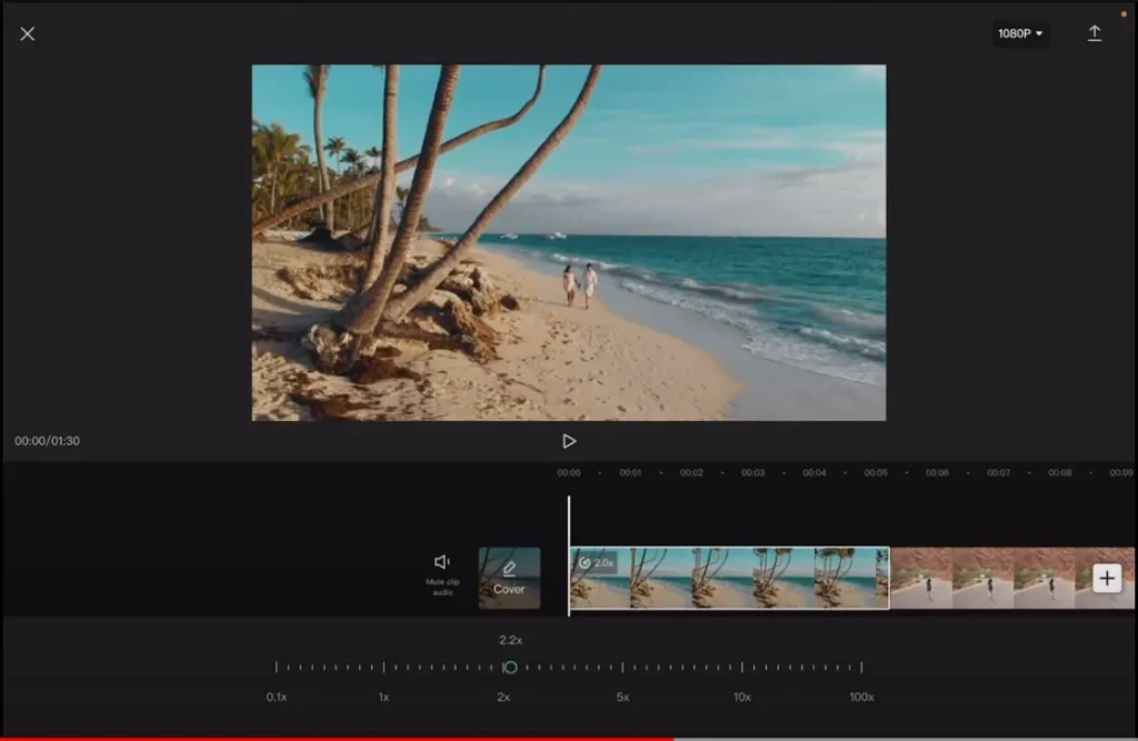 Capcut Mod IPA for iOS 3 Speed Capcut